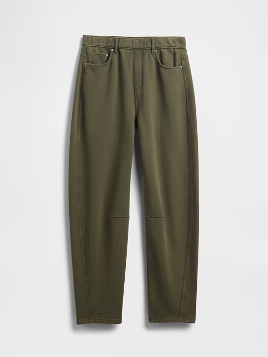 GAP Pants - GAP Women’s Heavyweight French Terry Barrel Sweatpants TALL